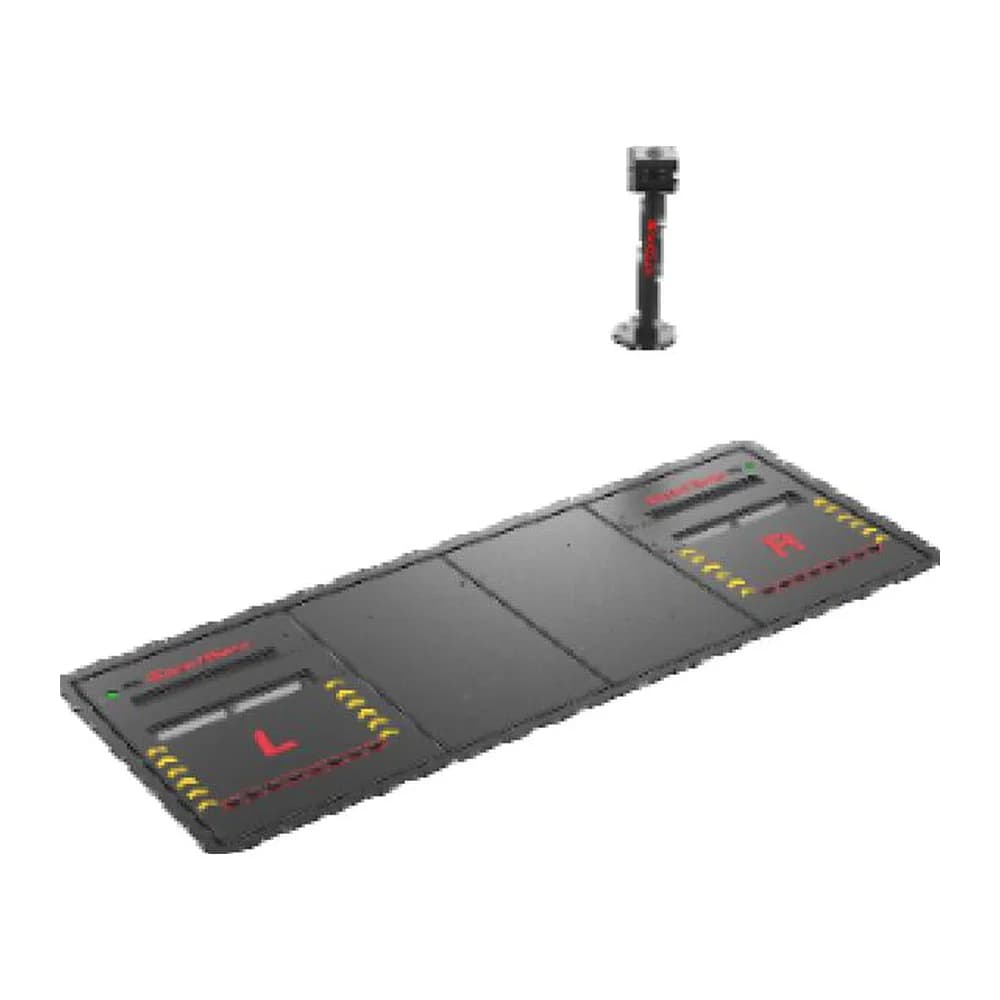 SmartSafe TTM619F recessed tread depth gauge with license plate recognition