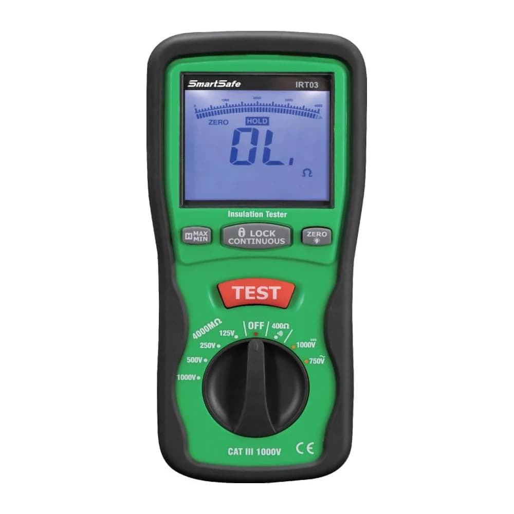 SmartSafe IRT03 Isolationswiderstandstester