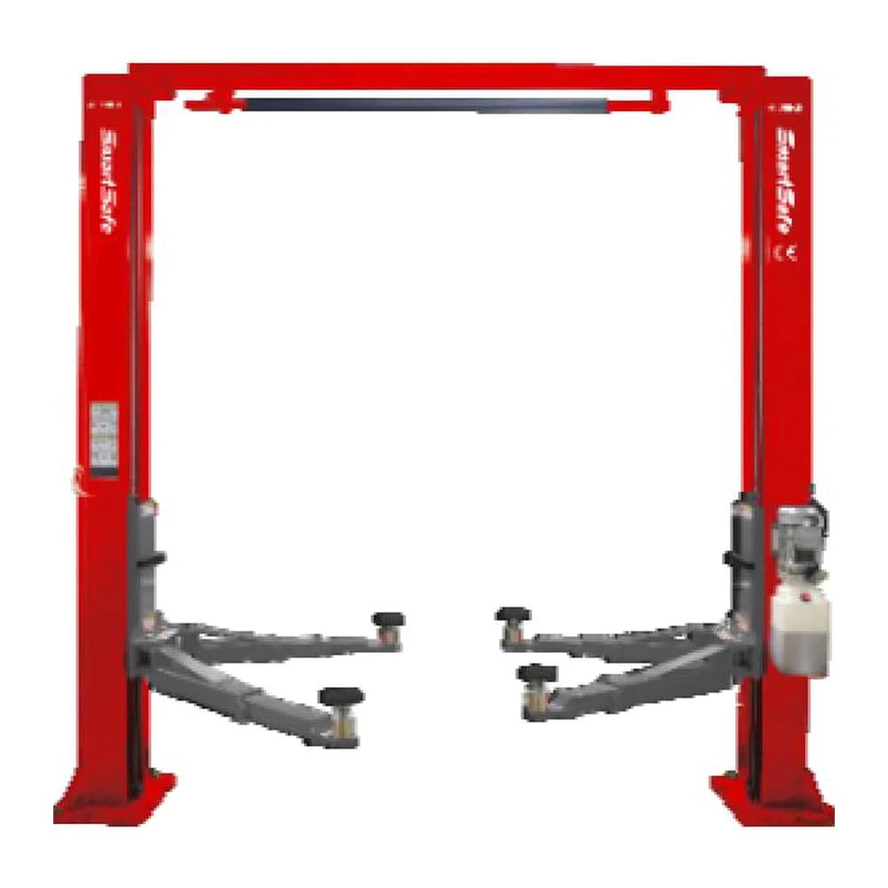 SmartSafe LT240C 4000 kg overhead two-post lift – dual-side manual release