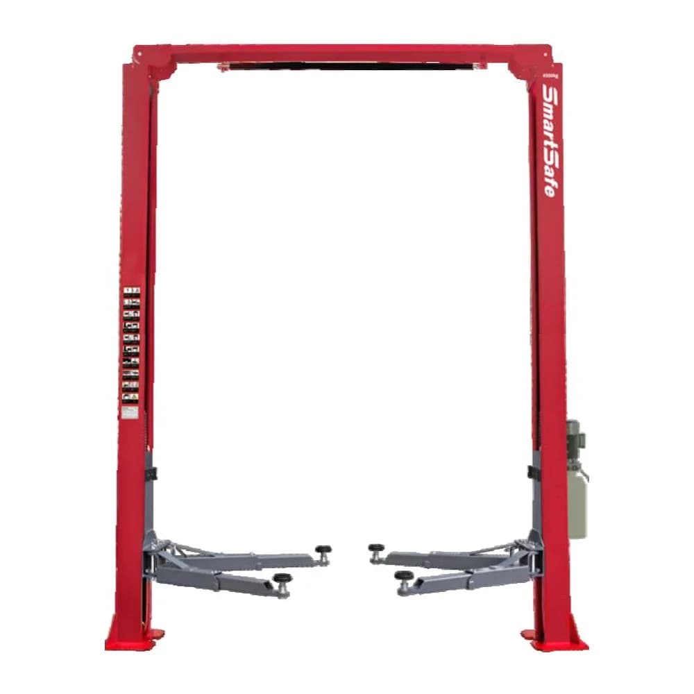SmartSafe LT245C 4500 kg Two-post lift with overhead gantry – single-side manual release