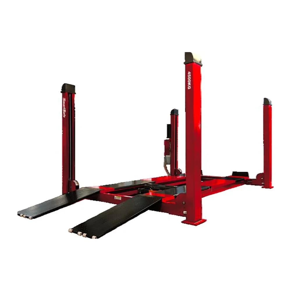 SmartSafe LT445 Viersäulenhebebühne 4500 kg – manuelle Verriegelung