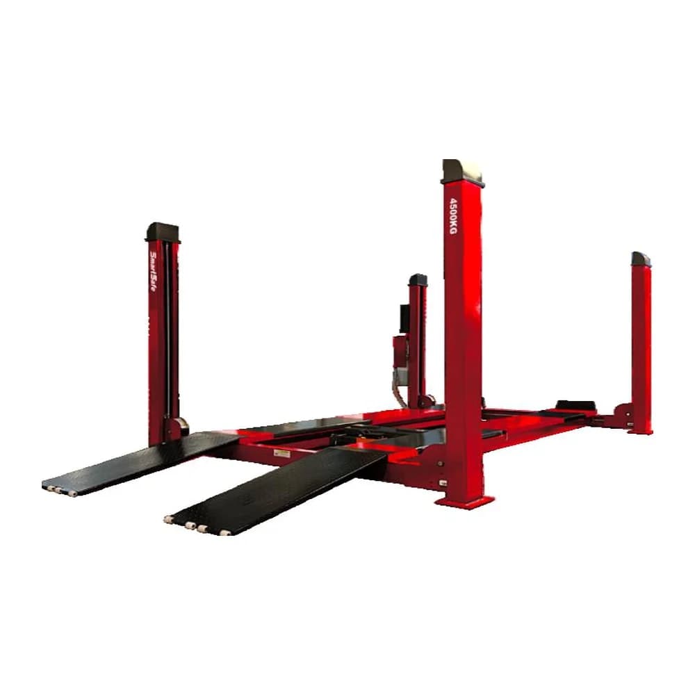 SmartSafe LT445 pont élévateur quatre colonnes 4 500 kg – verrouillage pneumatique