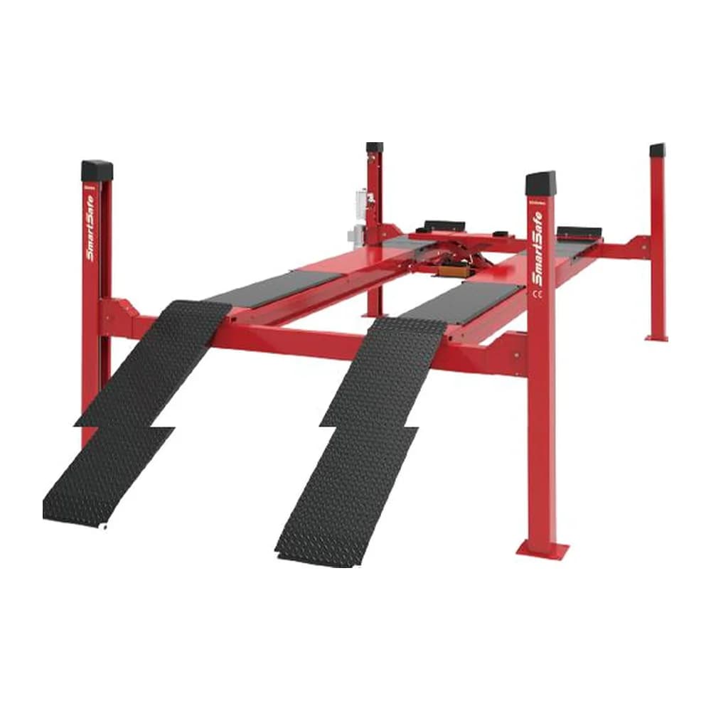 SmartSafe LT455 Viersäulenhebebühne 5500 kg – pneumatische Verriegelung