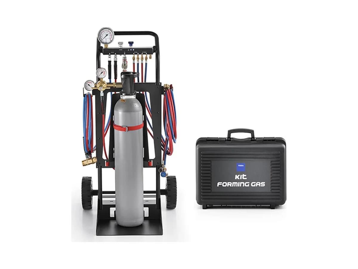 TEXA Kit Carrello portabombole e gas di formatura (carrello portabombole + kit per gas di formatura)